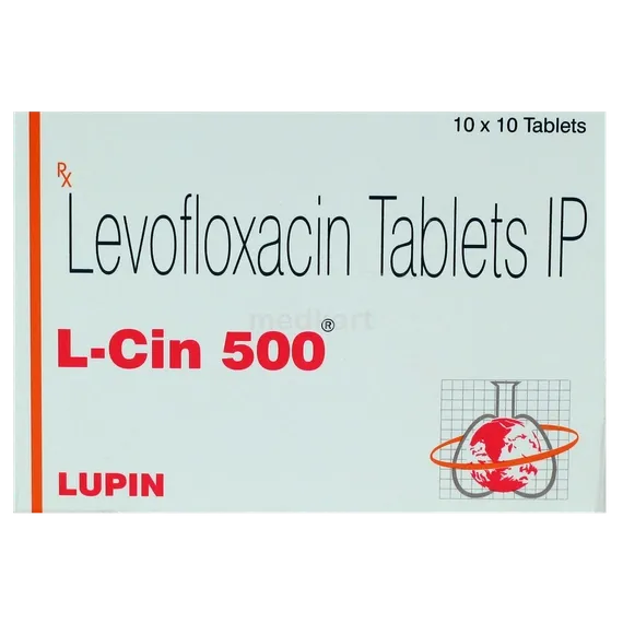 l cin 500mg tablet 10's